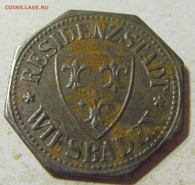 Нотгельд 10 пф 1917 Вайсбаден №1 23.08.21 22:00 М - CIMG5785.JPG
