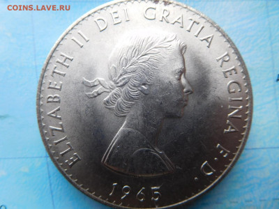 Великобритания 5 шиллингов, 1965 Cэр Уинстон Черчилль - 2