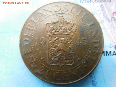 Голландская Ост-Индия 2½ цента, 1945 - 33