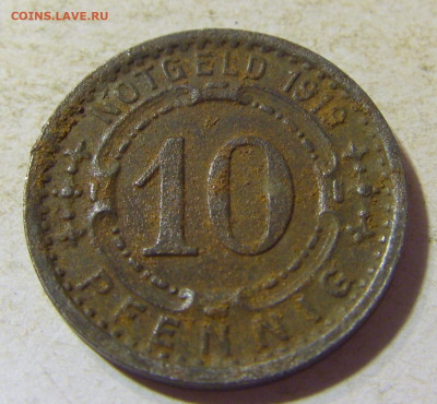 Нотгельд 10 пф 1919 Виттен №1 23.08.21 22:00 М - CIMG5840.JPG