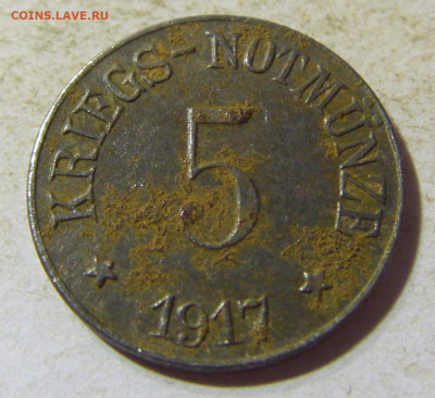 Нотгельд 5 пф 1917 Кирхенламитц №1 23.08.21 22:00 М - CIMG5872.JPG