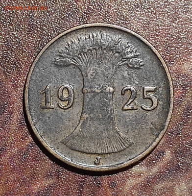 Германия веймарская республика 1 пфеннинг 1925(J) - IMG_20210819_230835