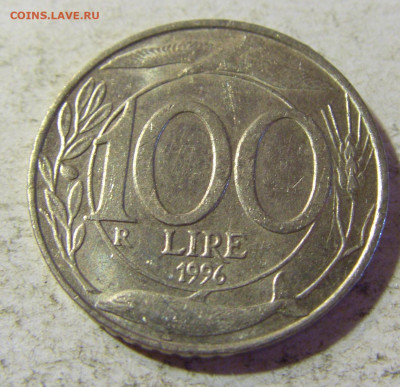 100 лир 1996 Италия №1 24.08.21 22:00 М - CIMG6270.JPG