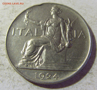 1 лира 1924 Италия №1 24.08.21 22:00 М - CIMG6280.JPG