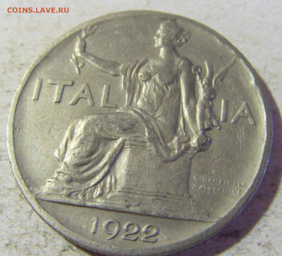 1 лира 1922 Италия №1 24.08.21 22:00 М - CIMG6284.JPG