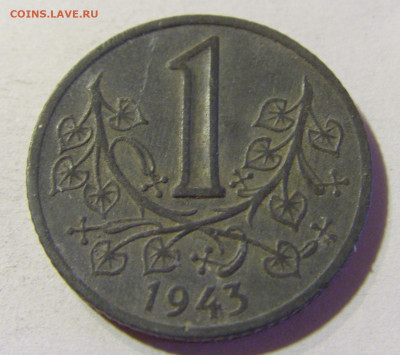 1 крона 1943 Богемия и Моравия №1 24.08.21 22:00 М - CIMG6438.JPG