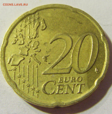 20 евроцентов 2002 Люксембург №1 24.08.21 22:00 М - CIMG6578.JPG