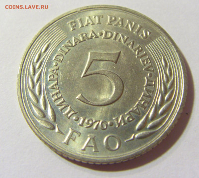 5 динар 1970 ФАО Югославия №2 24.08.21 22:00 М - CIMG4369.JPG