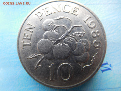 Гернси 10 пенсов, 1986(28,52мм) - 1