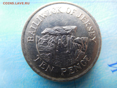 Джерси 10 пенсов, 1992(24,5мм) - 21
