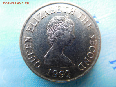 Джерси 10 пенсов, 1992(24,5мм) - 22