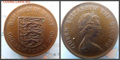 Джерси 1 новый пенни, 1980 - 25