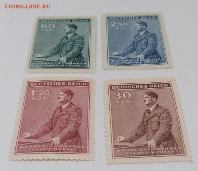 Рейх.Богемия и Моравия.набор.Гитлер.До 28 августа 22.00МСК - NYj3-ZOr0l4