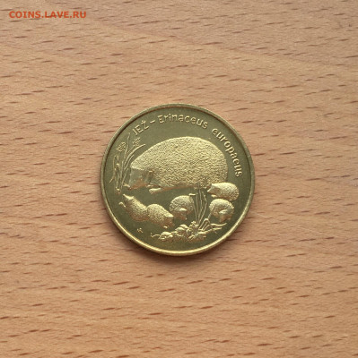 Польша 2 злотых 1996 Ёж фауна животные - IMG_9554.JPG