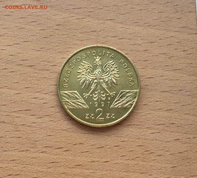 Польша 2 злотых 1997 Жук-олень - IMG_9574.JPG