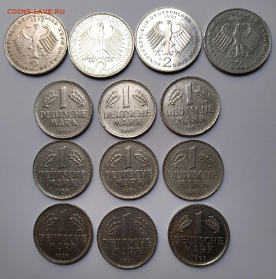 Германия 2 и 1 марки 1959-92г ходячка до 30.08.21г. 22:00 - 20210824_131656