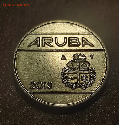Аруба 25 центов 2013 - IMG_20210824_134848