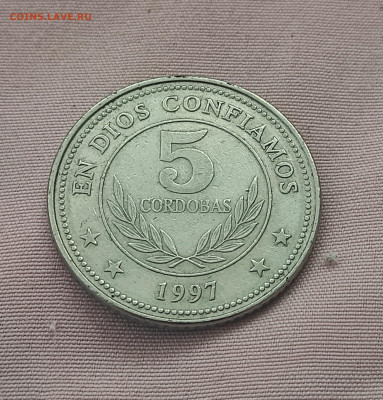 Никарагуа  5 кордоба 1997 - IMG_20210824_151720