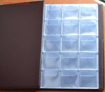 Альбом для монет 125*185 мм на 180 монет - А 180 п-2