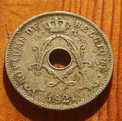 Бельгия 10 сантимов 1921 - IMG_20210826_163900