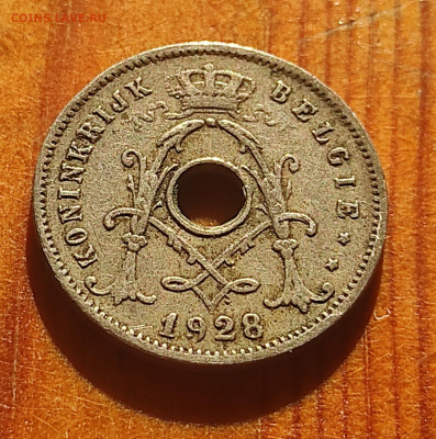 Бельгия 5 сантимов 1928 - IMG_20210826_164603