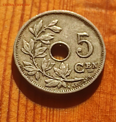 Бельгия 5 сантимов 1928 - IMG_20210826_164615