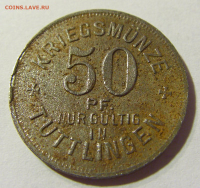 Нотгельд 50 пф 1918 Туттлинген №1 30.08.2021 22:00 МСК - CIMG6987.JPG