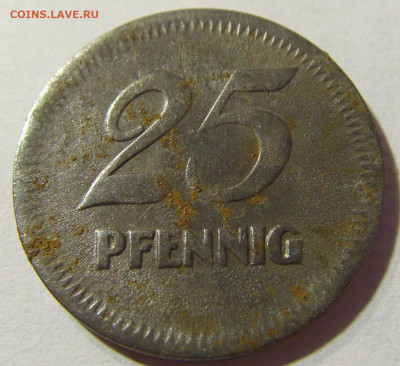 Нотгельд 25 пф 1919 Маннхайм №1 30.08.2021 22:00 МСК - CIMG6991.JPG