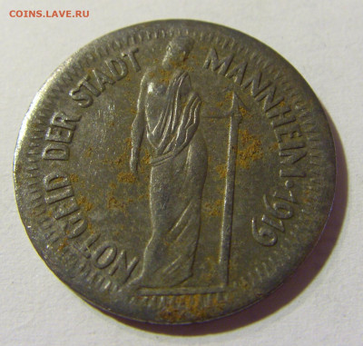 Нотгельд 25 пф 1919 Маннхайм №2 30.08.2021 22:00 МСК - CIMG6997.JPG