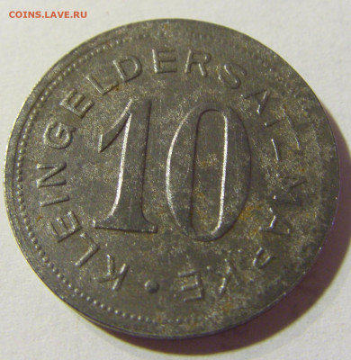 Нотгельд 10 пф 1919 Пирмазенс №2 30.08.2021 22:00 МСК - CIMG7011.JPG