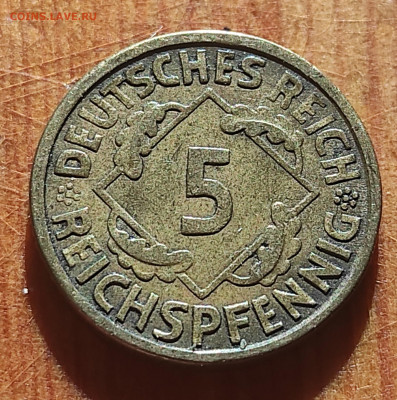 Германия 5 пфенинг 1926 - IMG_20210826_165832