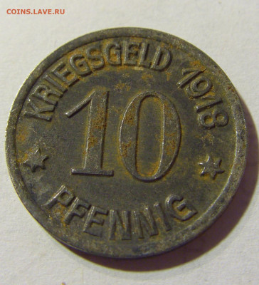 Нотгельд 10 пф 1918 Кобленц №2 30.08.2021 22:00 МСК - CIMG7075.JPG