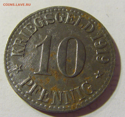 Нотгельд 10 пф 1919 Кассель №2 30.08.2021 22:00 МСК - CIMG7083.JPG