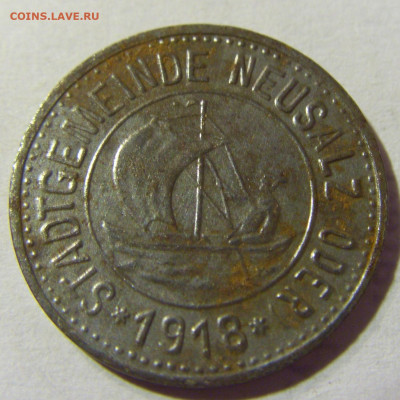 Нотгельд 10 пф 1918 Нойзальц №1 30.08.2021 22:00 МСК - CIMG7145.JPG