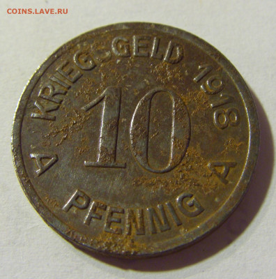 Нотгельд 10 пф 1918 Люденшайд №1 30.08.2021 22:00 МСК - CIMG7195.JPG