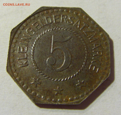 Нотгельд 5 пф 1917 Бельгерн №1 30.08.2021 22:00 МСК - CIMG7319.JPG