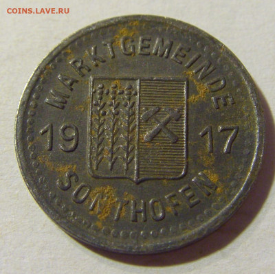 Нотгельд 5 пф 1917 Сонтофен №1 30.08.2021 22:00 МСК - CIMG7361.JPG