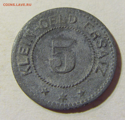 Нотгельд 5 пф 1918 Ваген Альгау №1 30.08.2021 22:00 МСК - CIMG7367.JPG