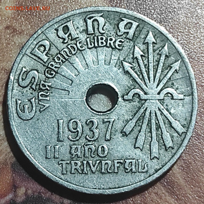 Испания 25 сантимов 1937 - IMG_20210827_013148