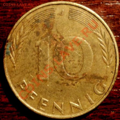 10 пфенингов 1972 г,Гамбург - гер-1.JPG