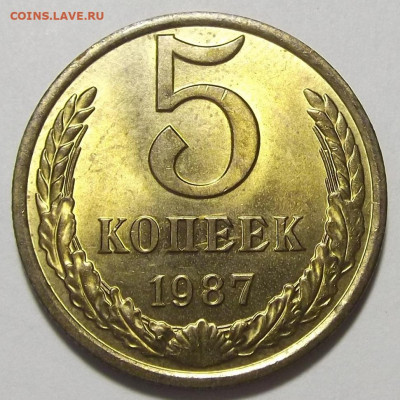5 копеек 1987 UNC до 31 августа в 22.00 - red3255963.JPG