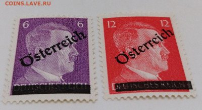 Рейх.Надпечатка.Osterreich.до 4 сентября 22.00МСК - 5