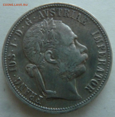 С РУБЛЯ! Австро-Венгрия 1 флорин 1879 до 03.09.21 - P1300110.JPG