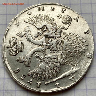 Рубль, 1733 год - 8009BEC3-71E5-43BB-B322-2B01EED31604