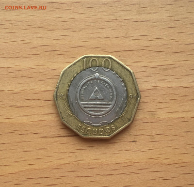 биметалл Кабо-верде 100 эскудо 1994 Цветы - IMG_0008.JPG