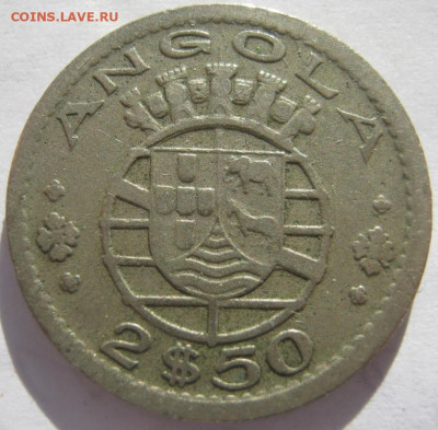 Ангола португальская 2,5 эскудо 1953 до 03.09. 22:00 - IMG_8433.JPG