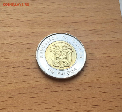 биметалл Панама 1 бальбоа 2019 Церковь Иглесиа - IMG_0090.JPG