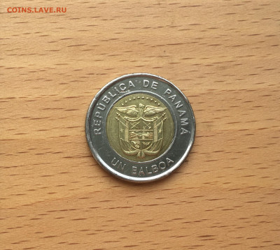 биметалл Панама 1 бальбоа 2019 Церковь Иглесиа - IMG_0086.JPG