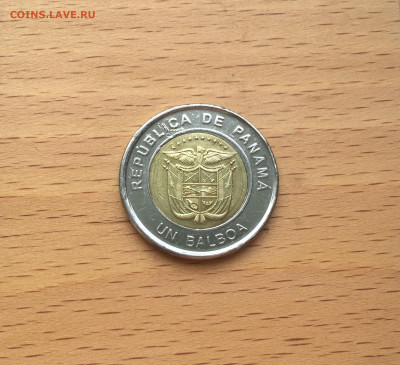 биметалл Панама 1 бальбоа 2019 Церковь Иглесиа - IMG_0088.JPG