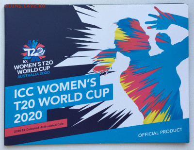 Австралия 2 доллара 2020 Женский чемпионат мира по крикету - IMG_9468.JPG